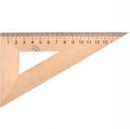 Трикутник 16 см дерев'яний (30*90*60)TD-1636, фото 1